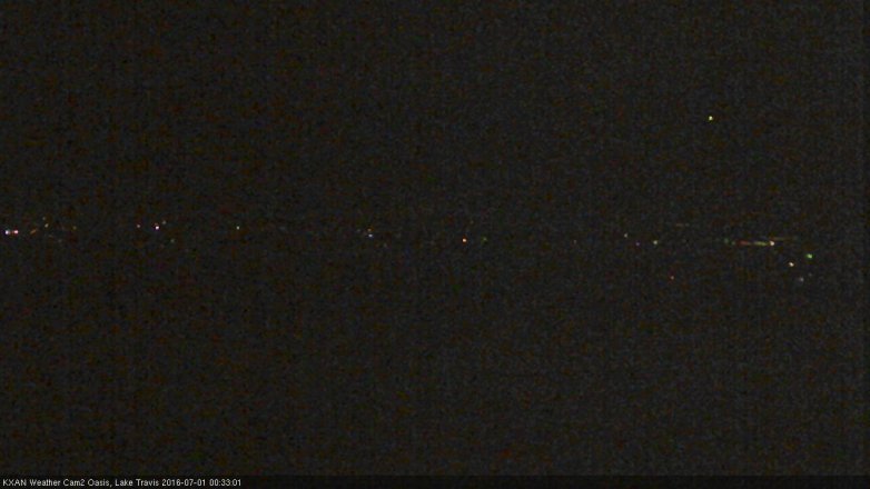 Lake Travis webcam, June 30, 2016 12:00 AM CT
