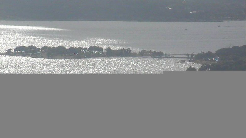 Lake Travis webcam, July 2, 2016 4:50 PM CT
