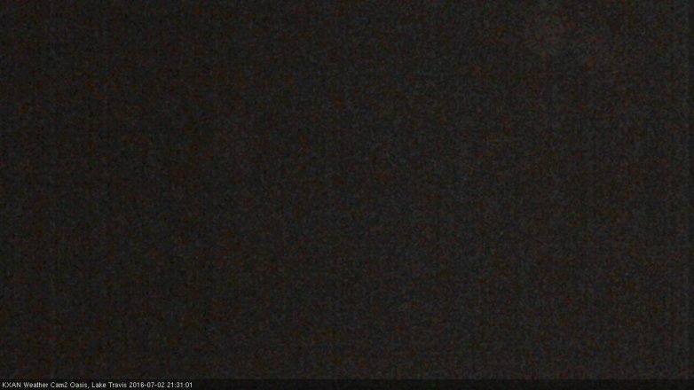 Lake Travis webcam, July 2, 2016 8:40 PM CT