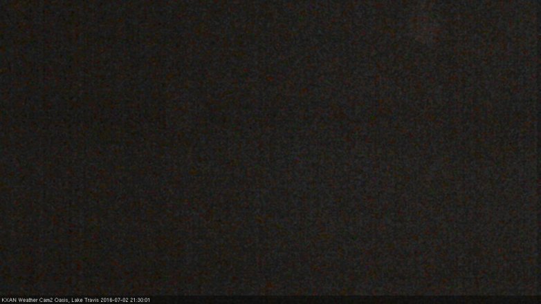Lake Travis webcam, July 2, 2016 8:45 PM CT