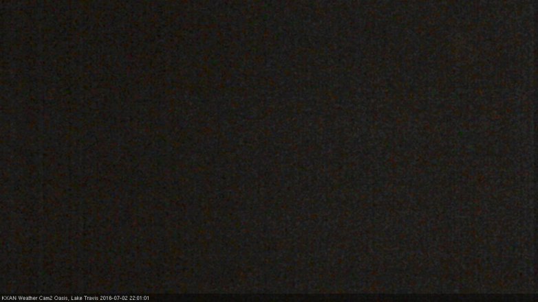 Lake Travis webcam, July 2, 2016 9:05 PM CT