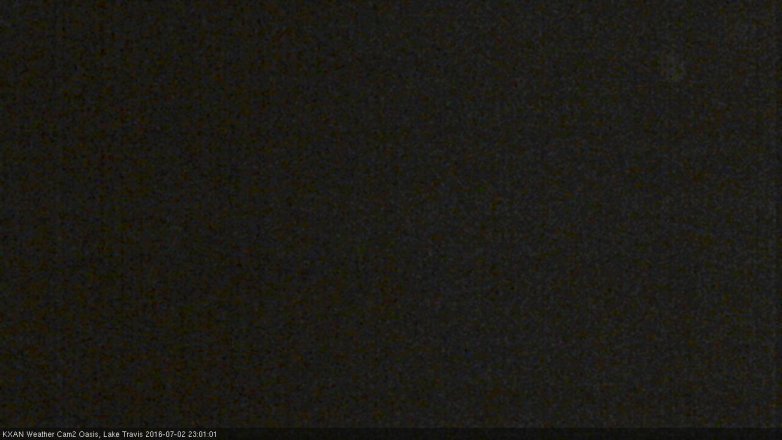 Lake Travis webcam, July 2, 2016 10:05 PM CT