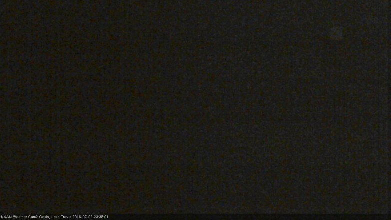 Lake Travis webcam, July 2, 2016 10:40 PM CT
