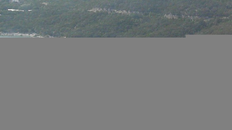 Lake Travis webcam, July 4, 2016 3:55 PM CT