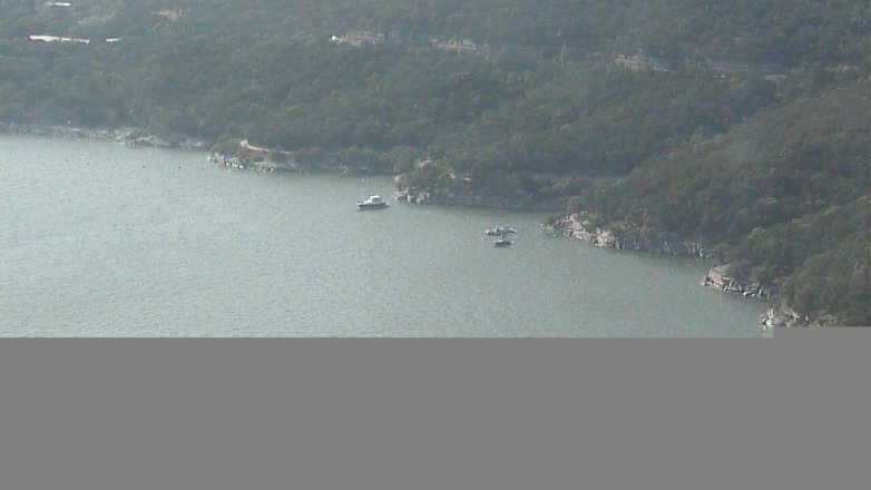 Lake Travis webcam, July 4, 2016 4:45 PM CT