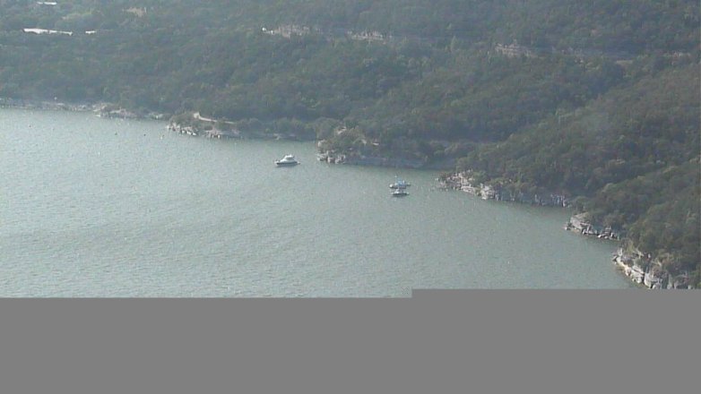 Lake Travis webcam, July 4, 2016 4:50 PM CT