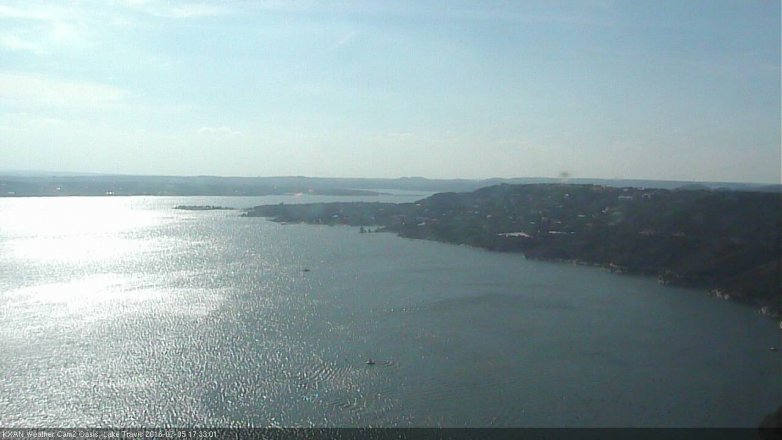 Lake Travis webcam, July 5, 2016 5:00 PM CT