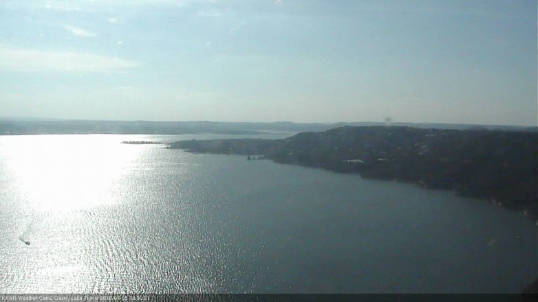 Lake Travis webcam, July 5, 2016 5:25 PM CT