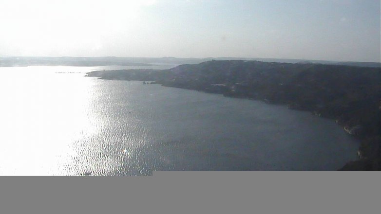 Lake Travis webcam, July 7, 2016 5:55 PM CT