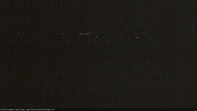 Lake Travis webcam, July 7, 2016 12:00 AM CT