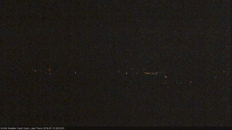Lake Travis webcam, July 12, 2016 12:00 AM CT