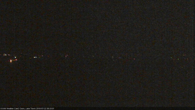 Lake Travis webcam, July 21, 2016 12:00 AM CT