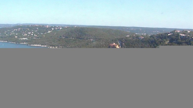Lake Travis webcam, July 23, 2016 9:50 AM CT