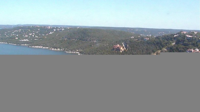 Lake Travis webcam, July 23, 2016 10:30 AM CT