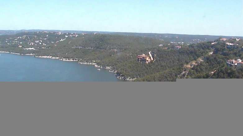 Lake Travis webcam, July 23, 2016 10:50 AM CT