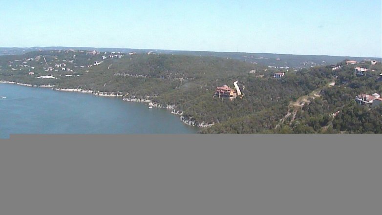 Lake Travis webcam, July 23, 2016 11:30 AM CT