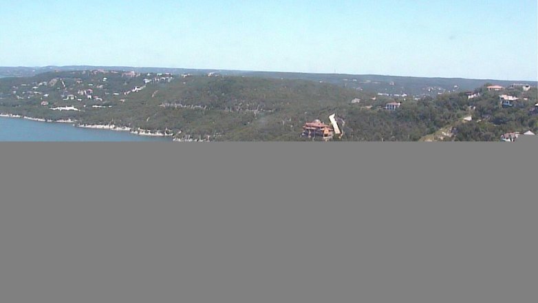 Lake Travis webcam, July 23, 2016 11:45 AM CT