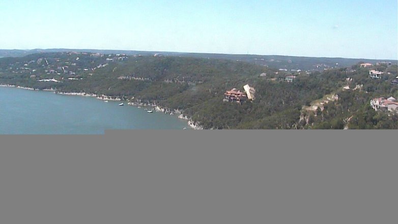 Lake Travis webcam, July 23, 2016 2:20 PM CT