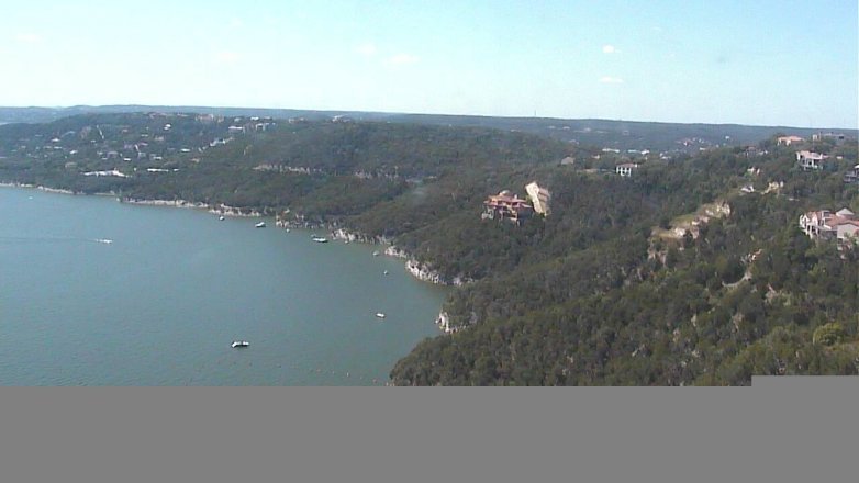 Lake Travis webcam, July 23, 2016 3:15 PM CT