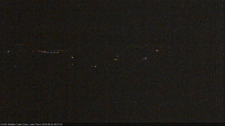 Lake Travis webcam, August 1, 2016 12:00 AM CT