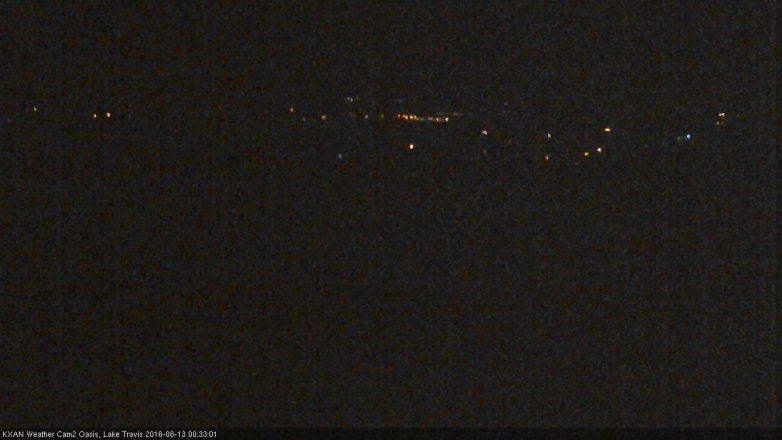 Lake Travis webcam, August 12, 2016 12:00 AM CT