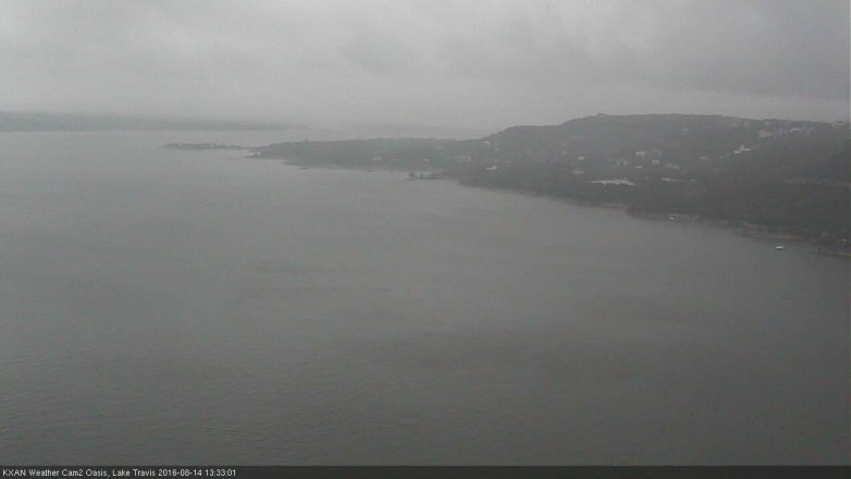Lake Travis webcam, August 14, 2016 12:40 PM CT