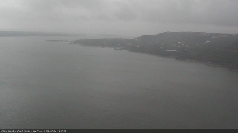 Lake Travis webcam, August 14, 2016 12:50 PM CT