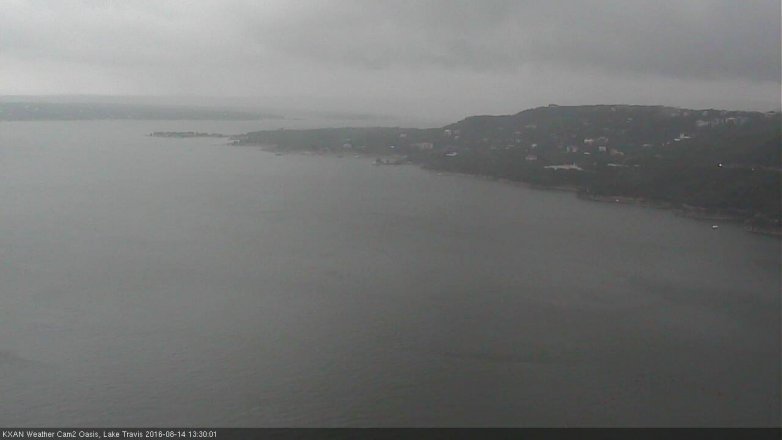 Lake Travis webcam, August 14, 2016 12:55 PM CT