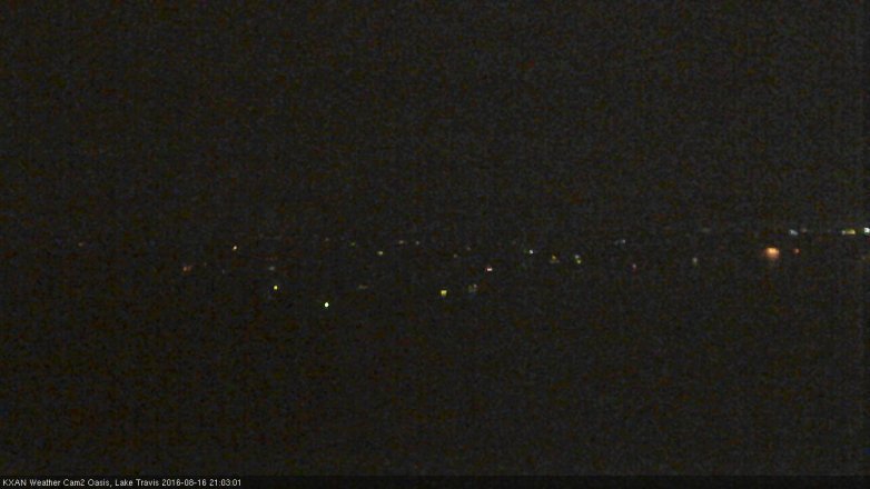 Lake Travis webcam, August 16, 2016 8:15 PM CT