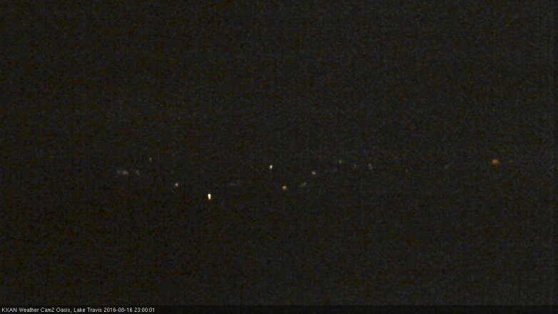 Lake Travis webcam, August 16, 2016 10:10 PM CT