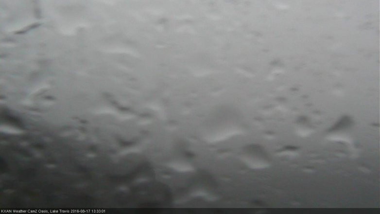 Lake Travis webcam, August 17, 2016 1:05 PM CT