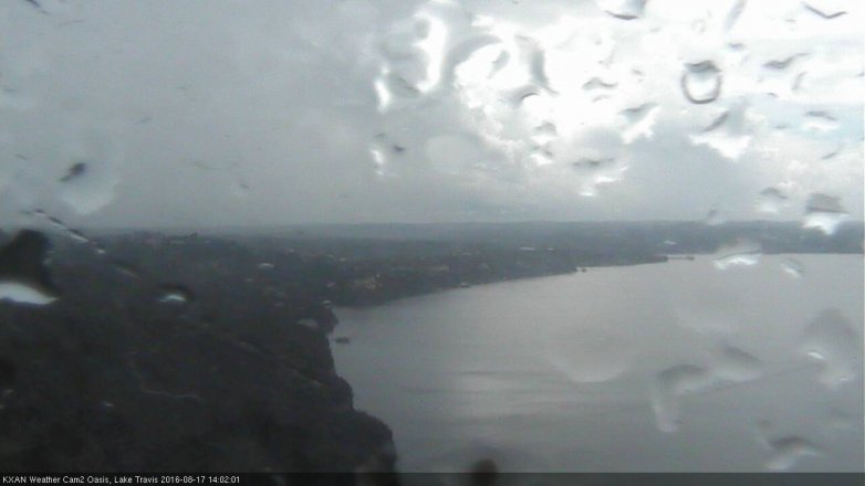 Lake Travis webcam, August 17, 2016 1:25 PM CT