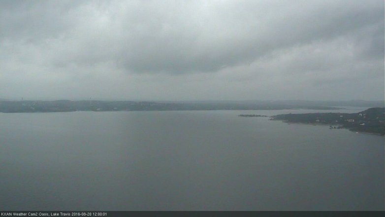 Lake Travis webcam, August 20, 2016 11:05 AM CT