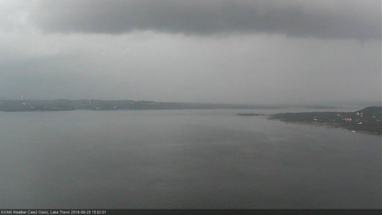 Lake Travis webcam, August 20, 2016 2:30 PM CT
