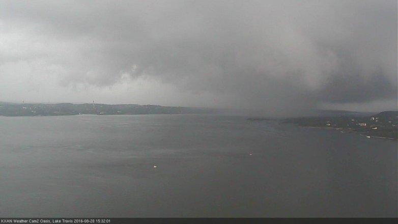 Lake Travis webcam, August 20, 2016 2:55 PM CT