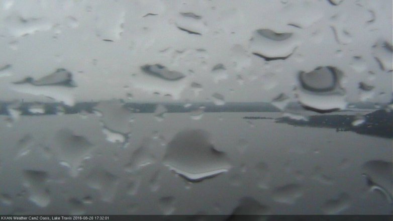 Lake Travis webcam, August 20, 2016 4:45 PM CT