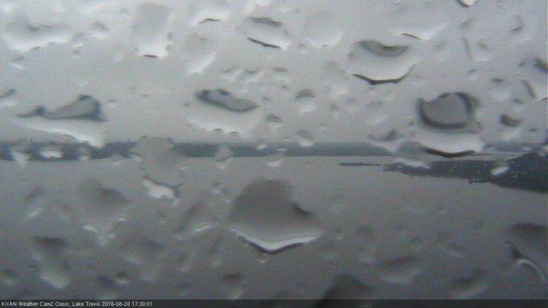 Lake Travis webcam, August 20, 2016 4:55 PM CT