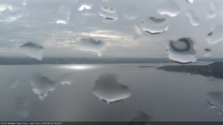 Lake Travis webcam, August 20, 2016 5:20 PM CT