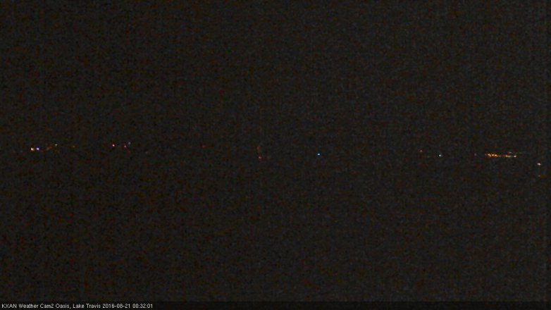 Lake Travis webcam, August 20, 2016 12:00 AM CT