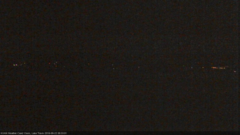 Lake Travis webcam, August 21, 2016 12:00 AM CT