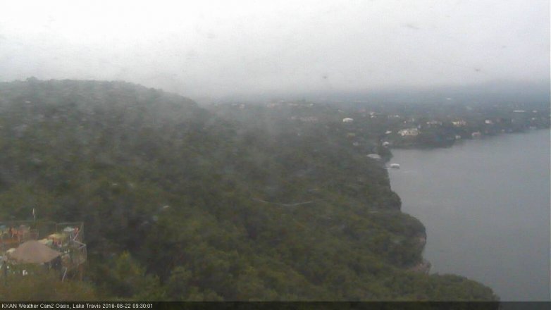 Lake Travis webcam, August 22, 2016 9:00 AM CT