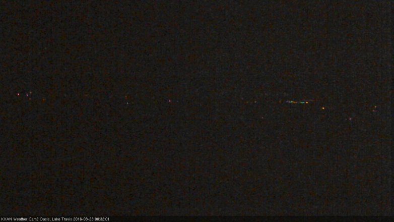 Lake Travis webcam, August 22, 2016 12:00 AM CT