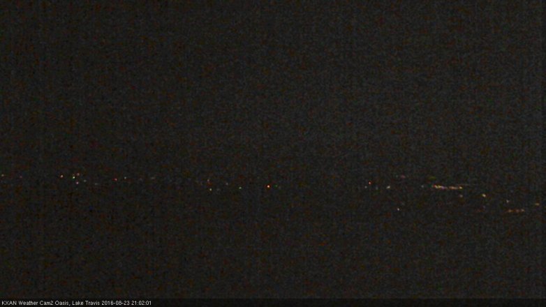 Lake Travis webcam, August 23, 2016 8:15 PM CT