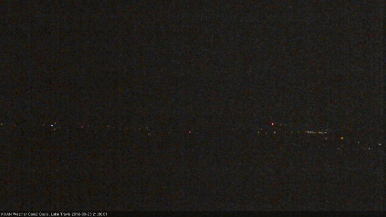 Lake Travis webcam, August 23, 2016 8:35 PM CT