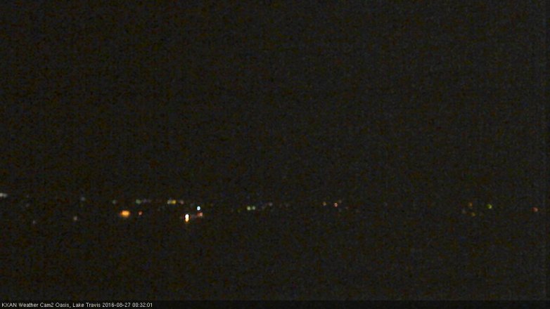 Lake Travis webcam, August 26, 2016 12:00 AM CT