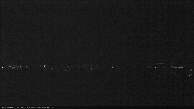 Lake Travis webcam, August 27, 2016 12:00 AM CT