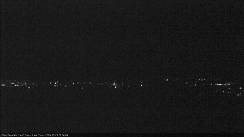 Lake Travis webcam, August 28, 2016 8:20 PM CT