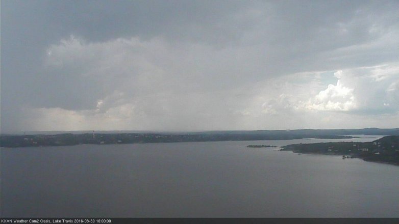 Lake Travis webcam, August 30, 2016 3:30 PM CT