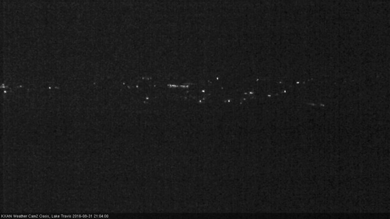 Lake Travis webcam, August 31, 2016 8:35 PM CT
