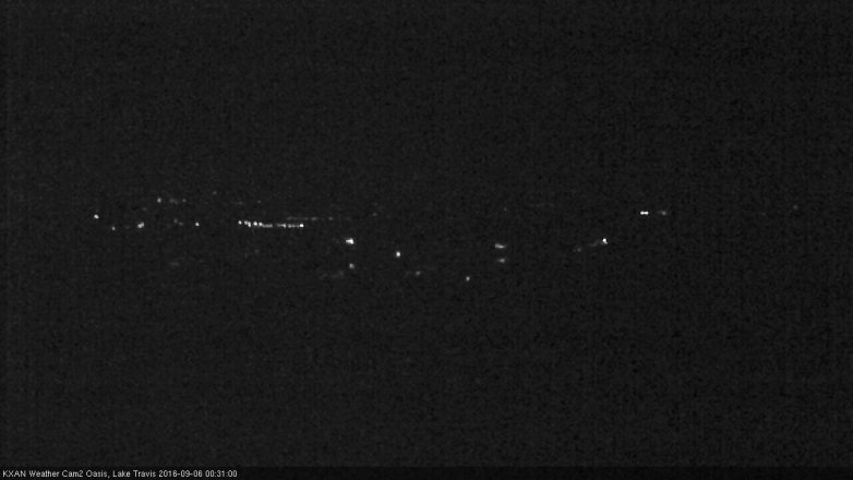 Lake Travis webcam, September 5, 2016 12:00 AM CT